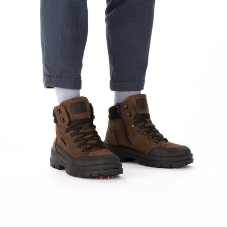 Ghete Barbati Piele Naturala Rieker RIEK F5411 - Rieker - amely.ro