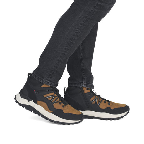 Ghete Barbati Piele Naturala Rieker RIEK U1370 - Rieker - amely.ro