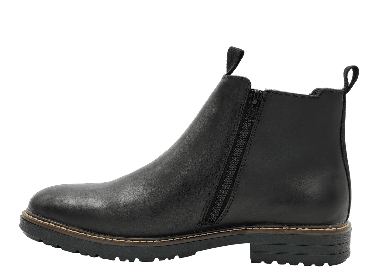 Ghete Barbati Rieker Piele Naturala Riek 33180 - Rieker - amely.ro