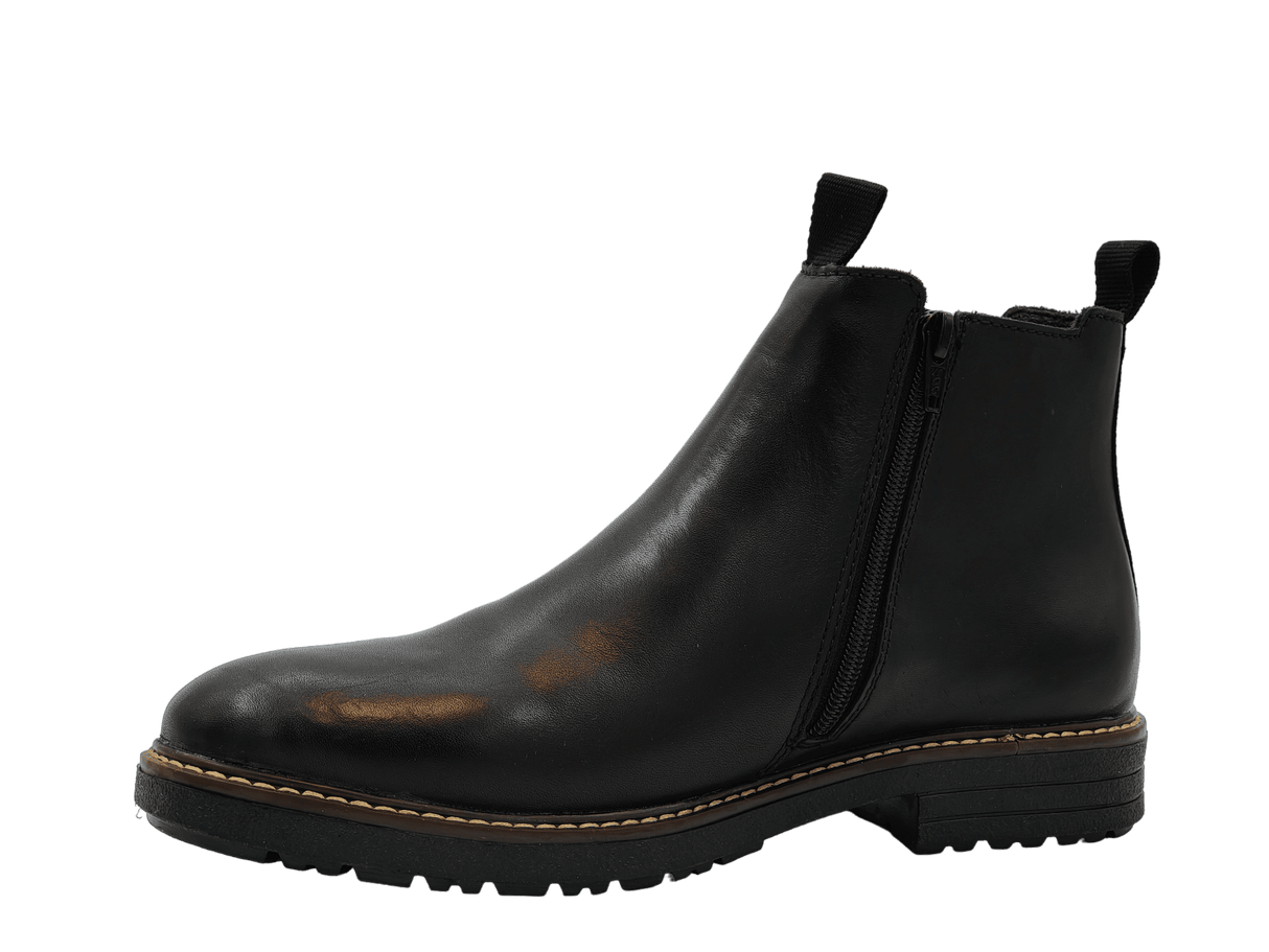 Ghete Barbati Rieker Piele Naturala Riek 33180 - Rieker - amely.ro