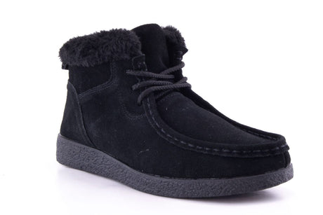 Ghete Dama Etore Piele Naturala Intoarsa Bell 5960 /Nv - amely.ro - amely.ro