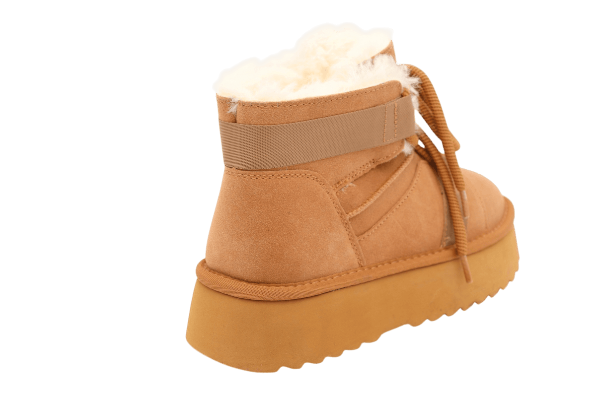 Ghete Dama Piele Naturala Caroli HONG WS-8 - Caroli - amely.ro