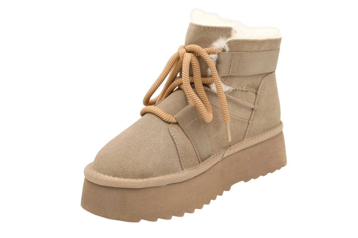 Ghete Dama Piele Naturala Caroli HONG WS-8 - Caroli - amely.ro