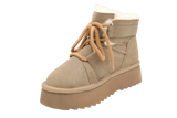 Ghete Dama Piele Naturala Caroli HONG WS-8 - Caroli - amely.ro