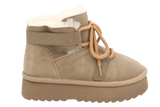 Ghete Dama Piele Naturala Caroli HONG WS-8 - Caroli - amely.ro