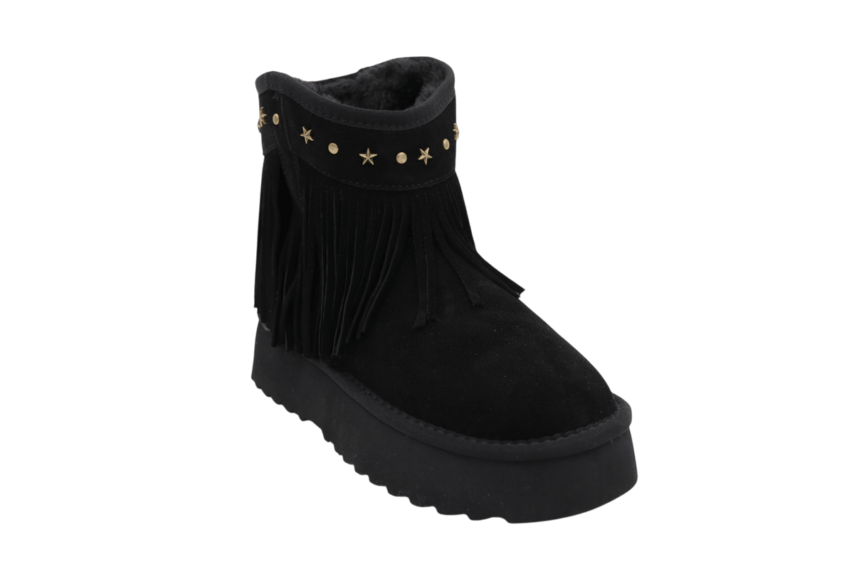 Ghete Dama Piele Naturala Karo HONG WS-9 - Karo - amely.ro