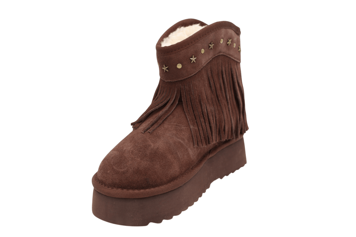 Ghete Dama Piele Naturala Karo HONG WS-9 - Karo - amely.ro