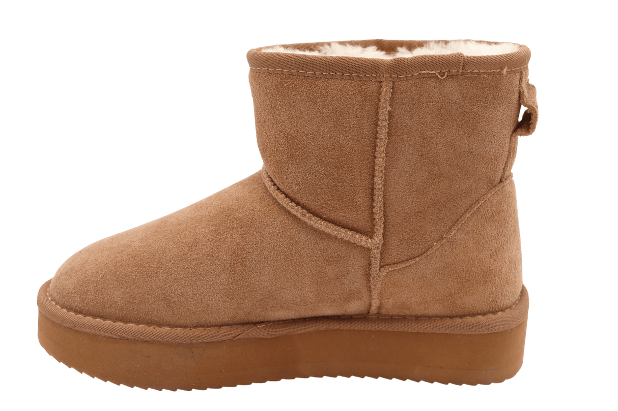 Ghete Dama Piele Naturala Clyo MARY J42194 - Mary - amely.ro