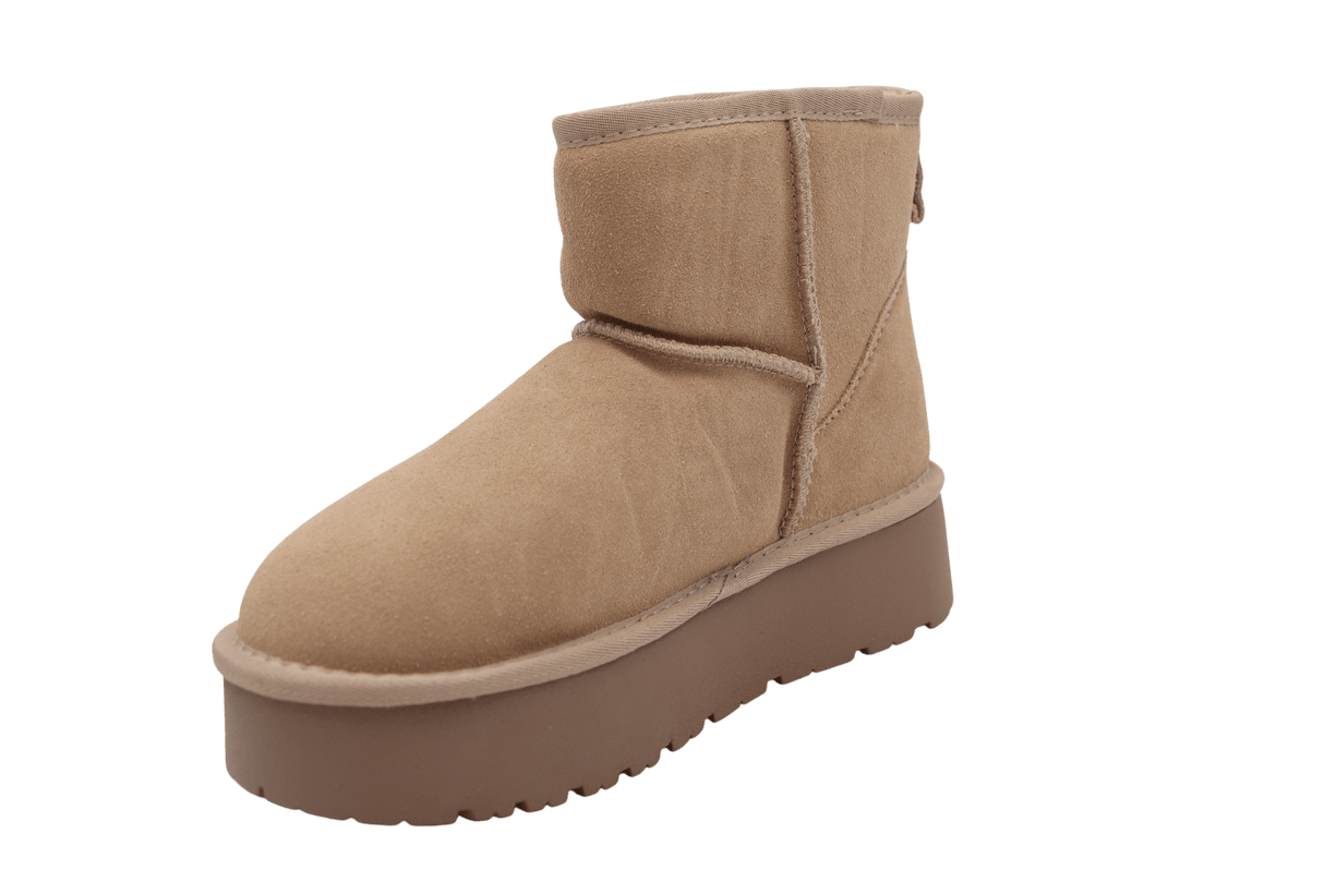 Ghete Dama Piele Naturala Karo HONG 0516 - Karo - amely.ro