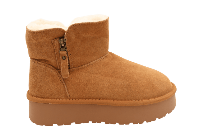 Ghete Dama Piele Naturala Karo HONG 0521 - Karo - amely.ro