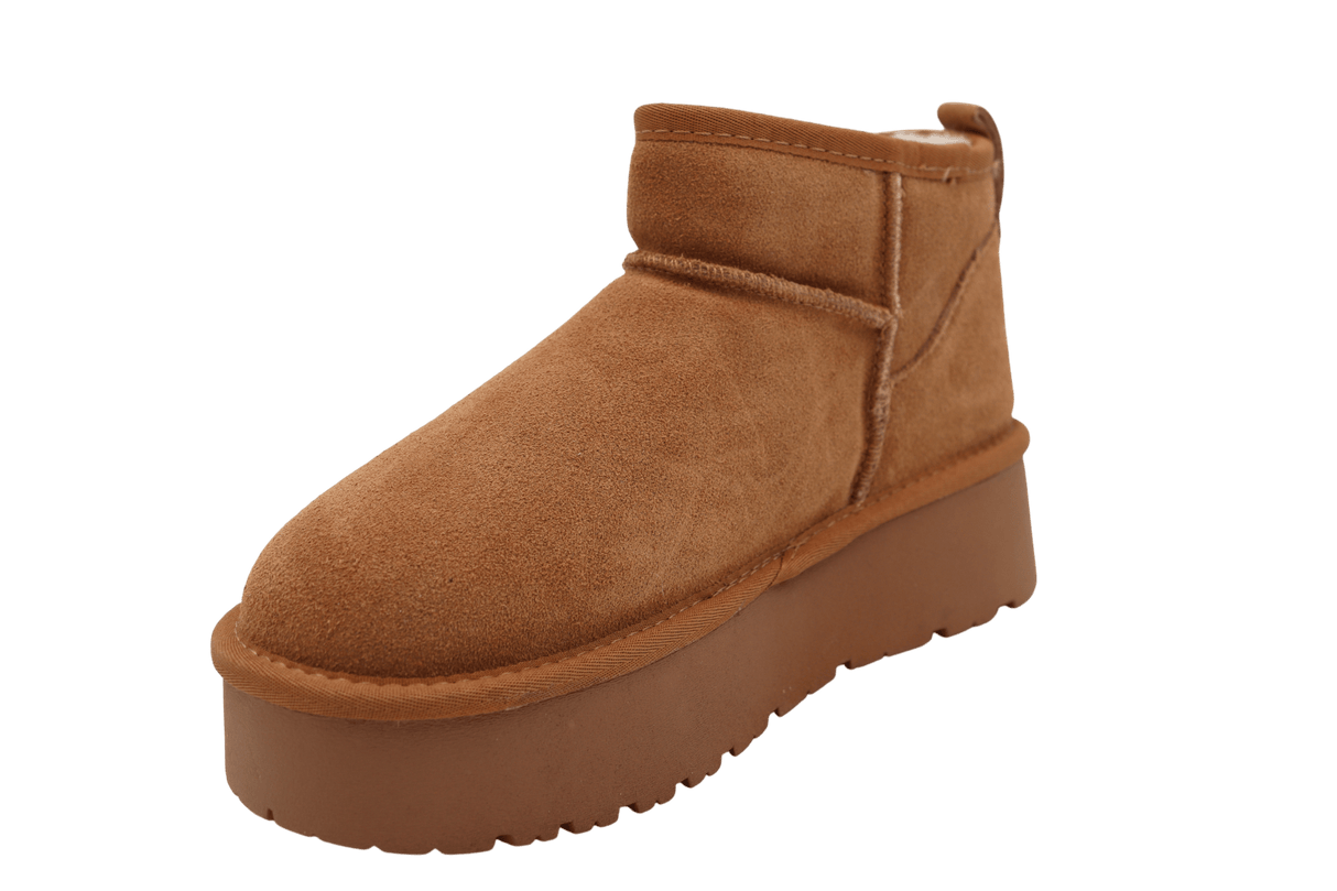 Ghete Dama Piele Naturala Karo HONG 0525 - Karo - amely.ro