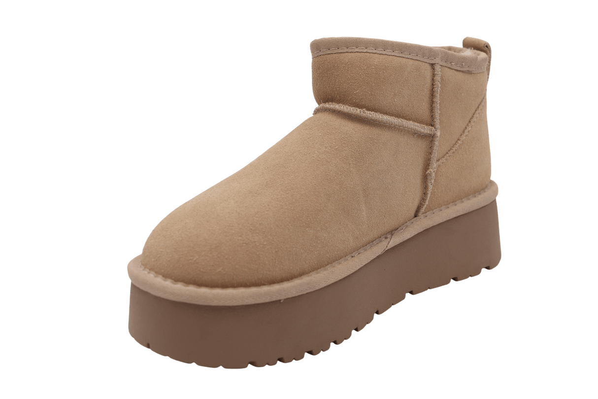 Ghete Dama Piele Naturala Karo HONG 0525 - Karo - amely.ro