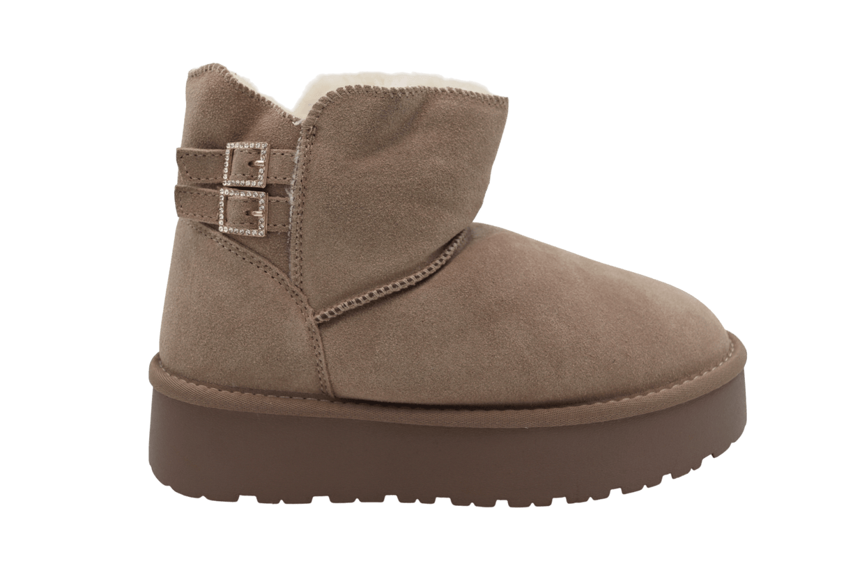 Ghete Dama Piele Naturala KARO HONG 0611 - Karo - amely.ro