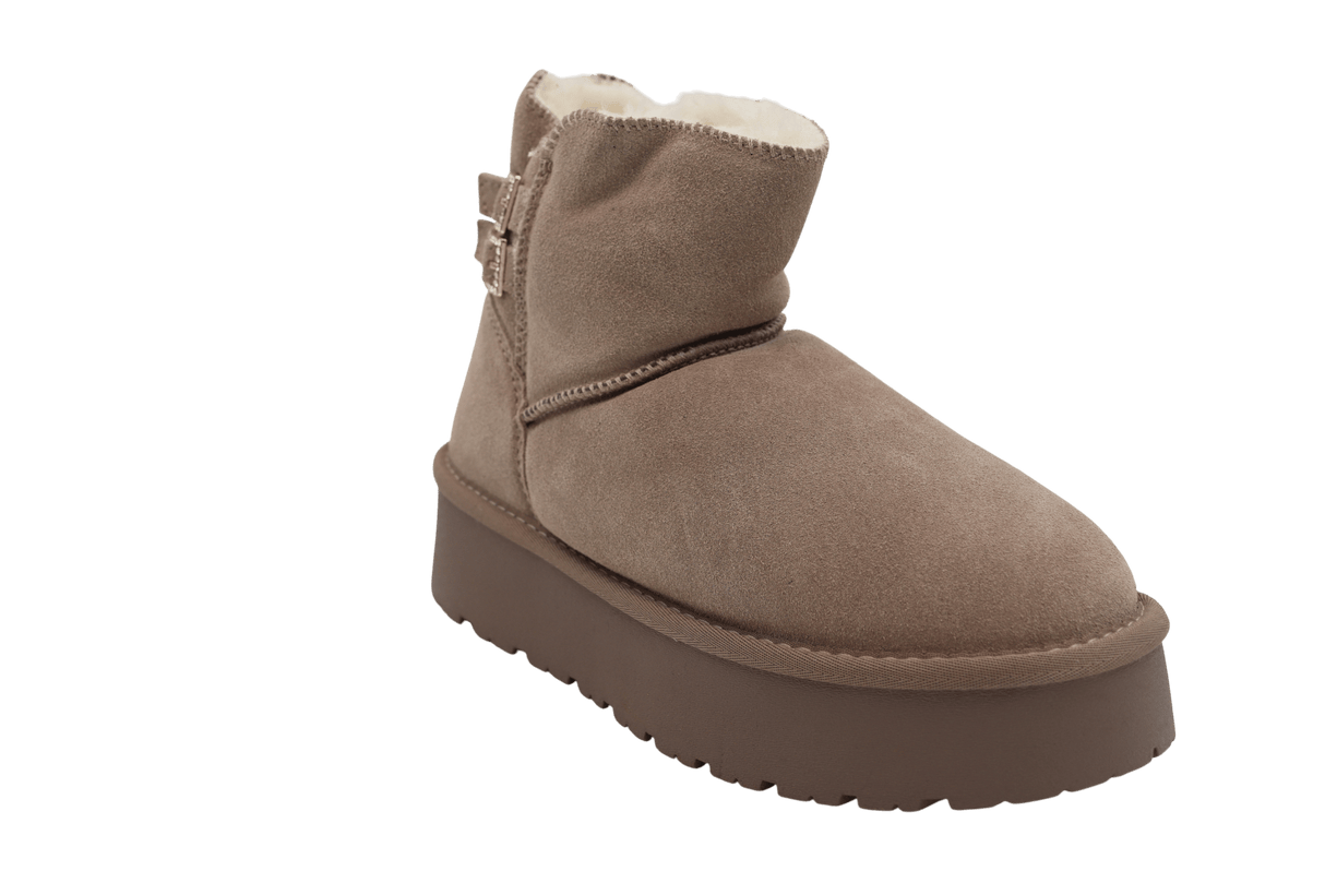 Ghete Dama Piele Naturala KARO HONG 0611 - Karo - amely.ro