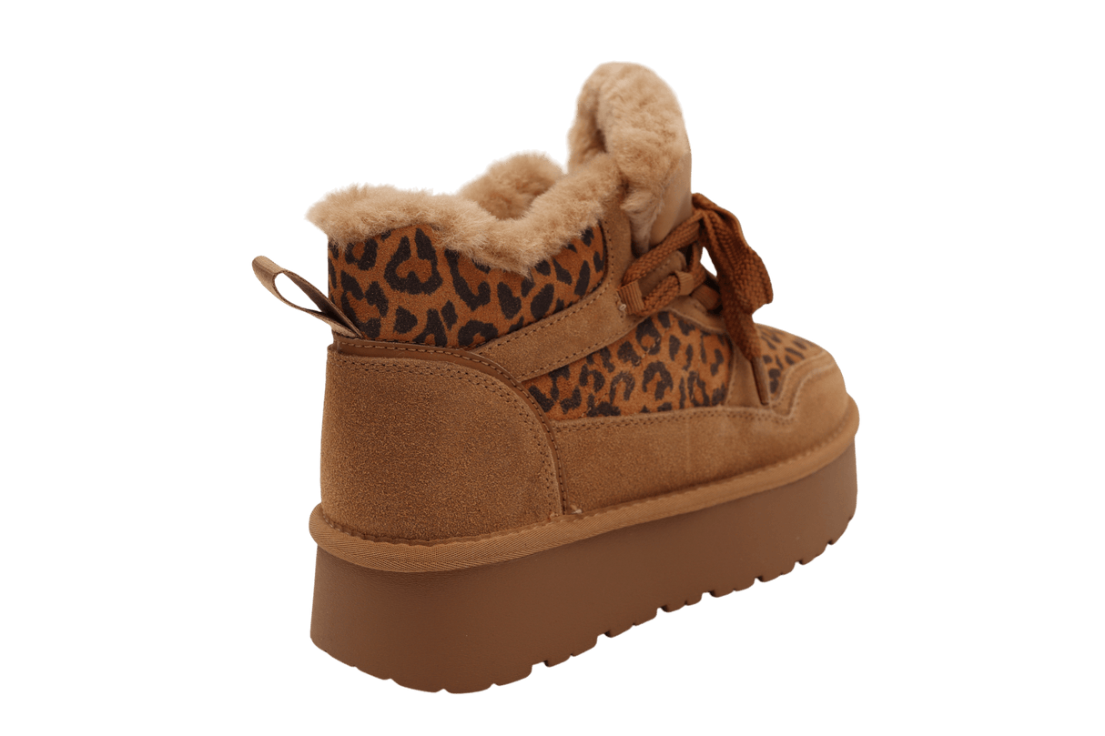 Ghete Dama Piele Naturala Karo HONG 0613 - Karo - amely.ro