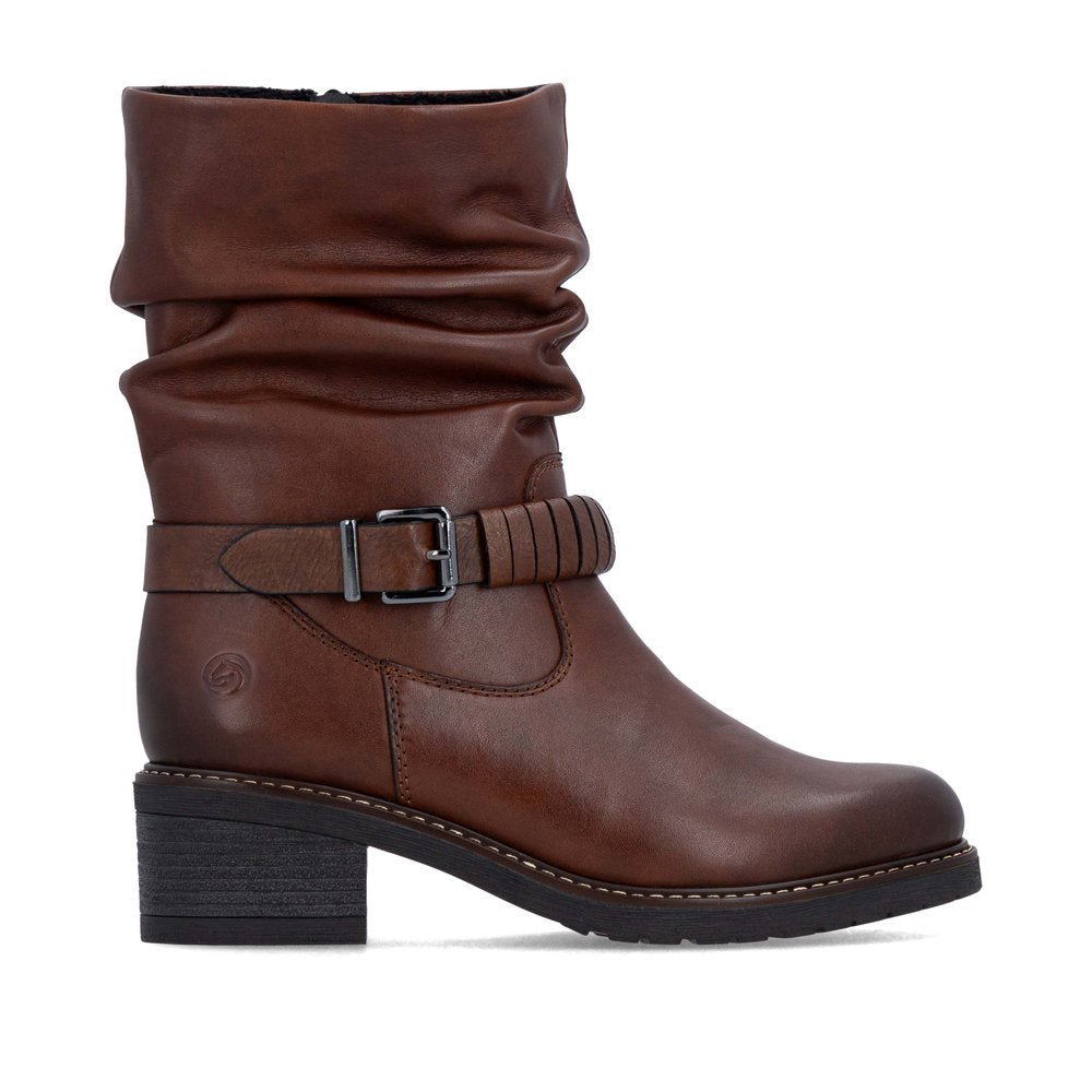 Ghete Dama Piele Naturala Remonte RIEK D1A81 - Remonte - amely.ro