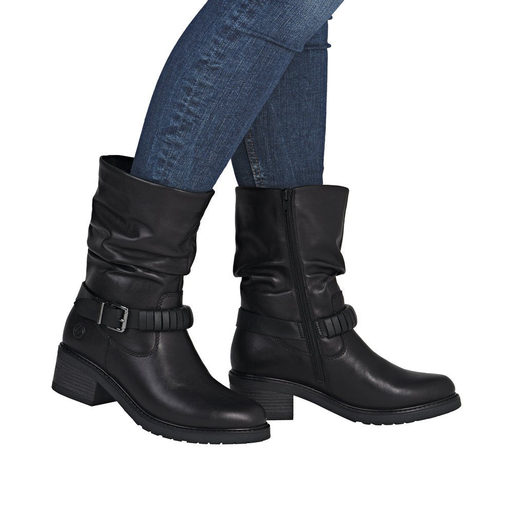 Ghete Dama Piele Naturala Remonte RIEK D1A81 - Remonte - amely.ro
