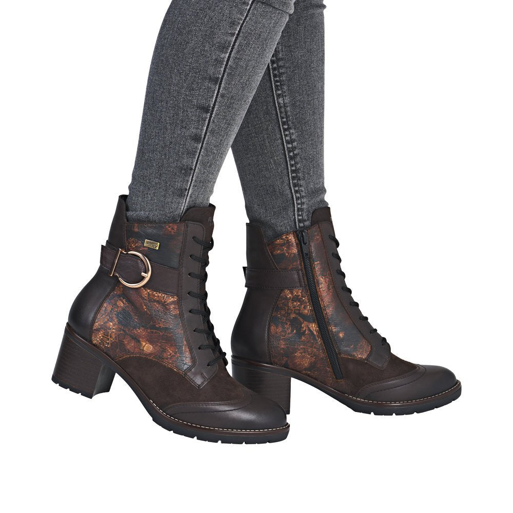 Ghete Dama Piele Naturala Remonte RIEK D2A77 - Remonte - amely.ro