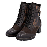 Ghete Dama Piele Naturala Remonte RIEK D2A77 - Remonte - amely.ro