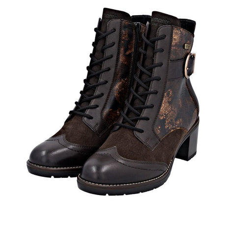 Ghete Dama Piele Naturala Remonte RIEK D2A77 - Remonte - amely.ro