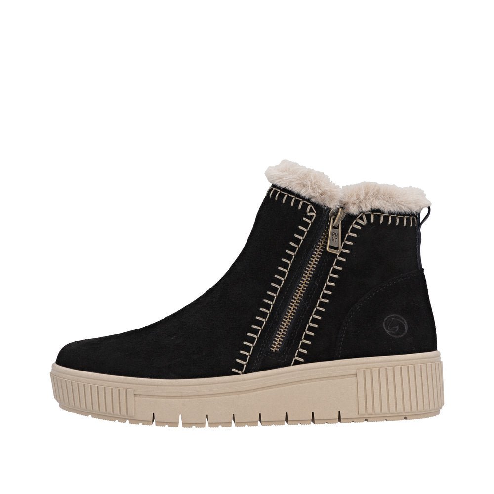 Ghete Dama Piele Naturala Remonte RIEK D3B70 - Remonte - amely.ro