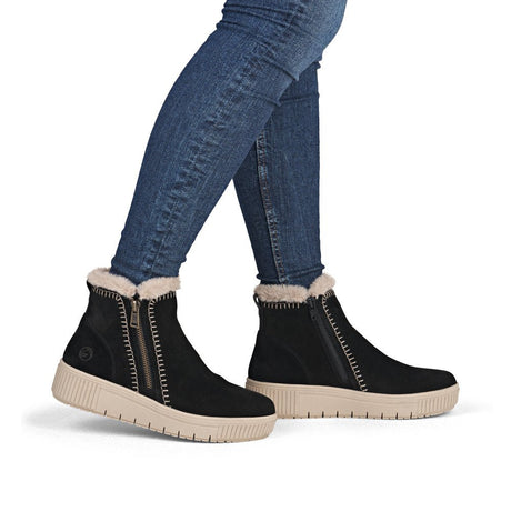 Ghete Dama Piele Naturala Remonte RIEK D3B70 - Remonte - amely.ro