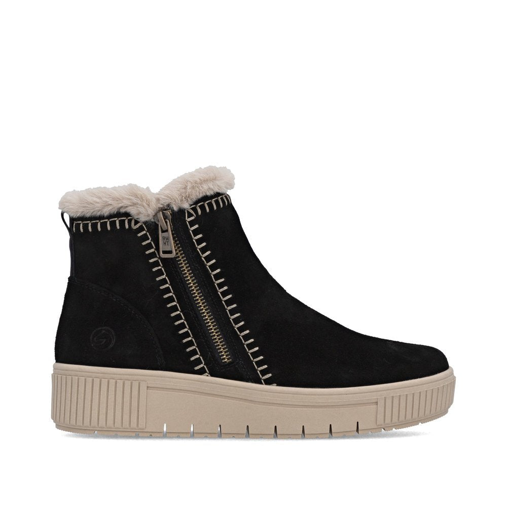 Ghete Dama Piele Naturala Remonte RIEK D3B70 - Remonte - amely.ro
