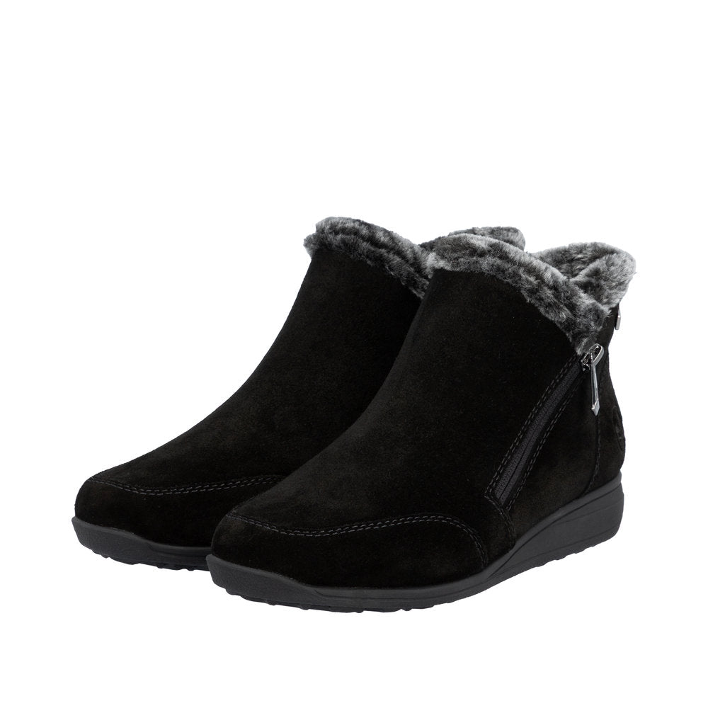 Ghete Dama Piele Naturala Rieker RIEK 47256 - Rieker - amely.ro