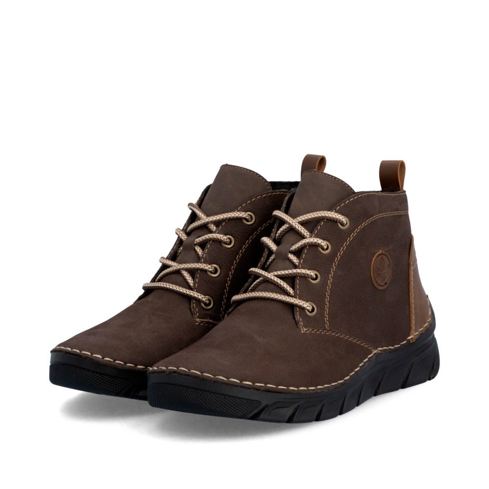 Ghete Dama Piele Naturala Rieker RIEK 55036 - Rieker - amely.ro