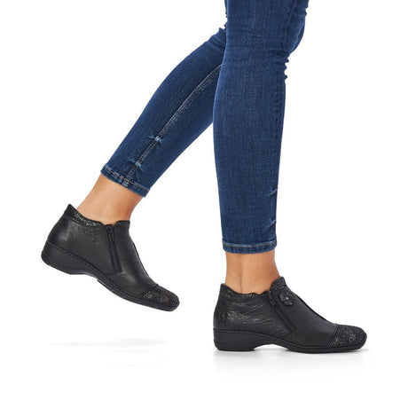 Ghete Dama Piele Naturala Rieker RIEK 58388 - Rieker - amely.ro