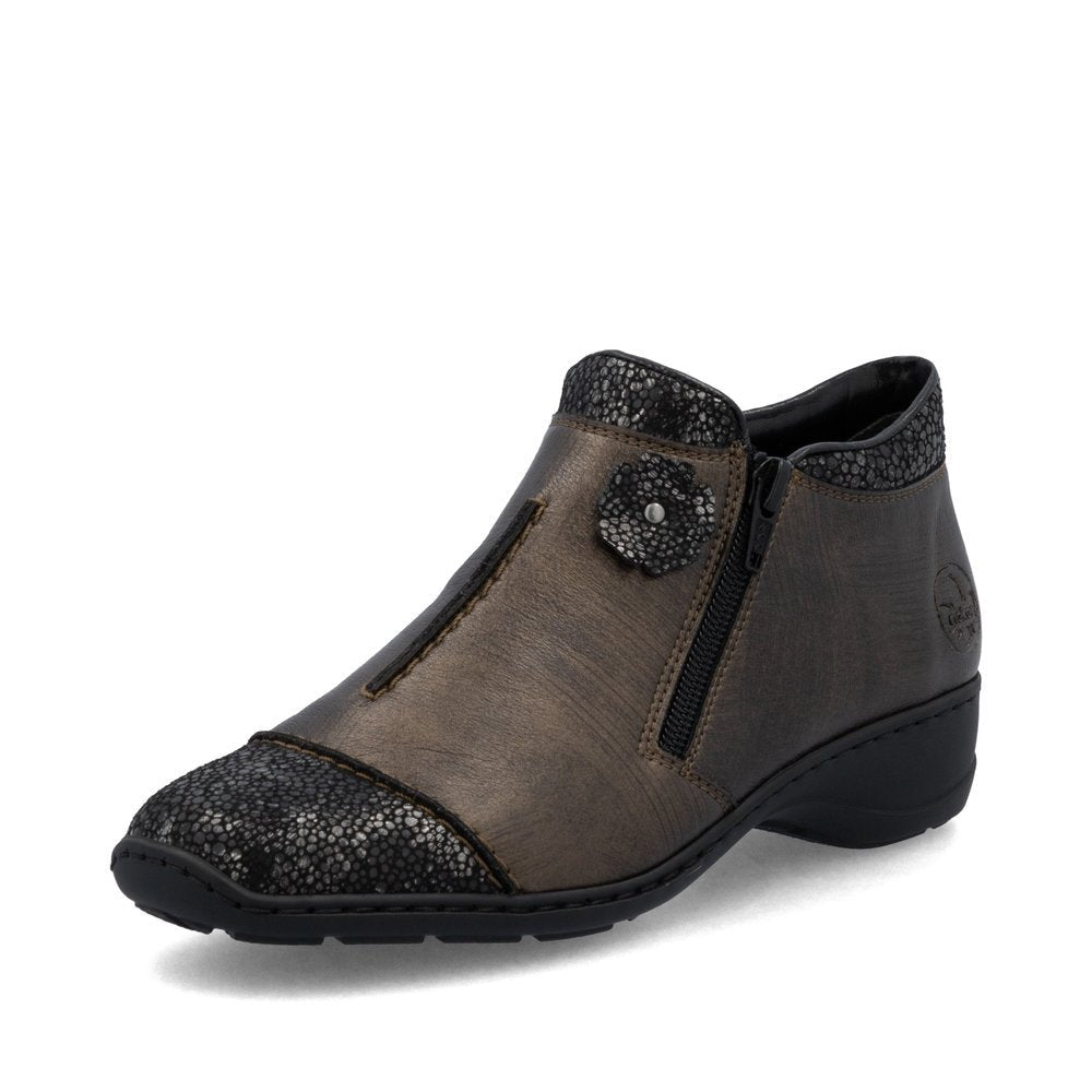Ghete Dama Piele Naturala Rieker RIEK 58388 - Rieker - amely.ro