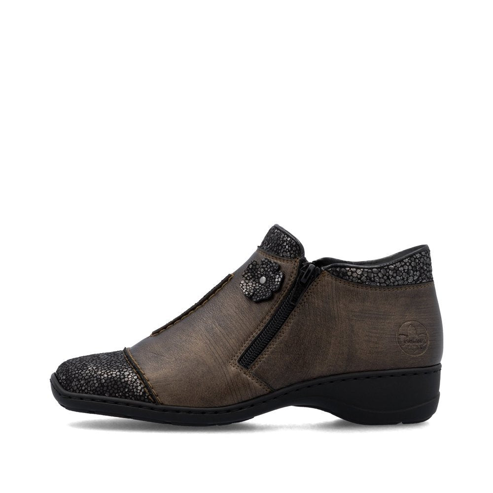 Ghete Dama Piele Naturala Rieker RIEK 58388 - Rieker - amely.ro