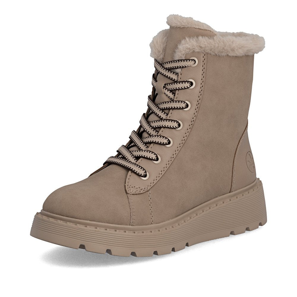 Ghete Dama Piele Naturala Rieker RIEK 70407 - Rieker - amely.ro