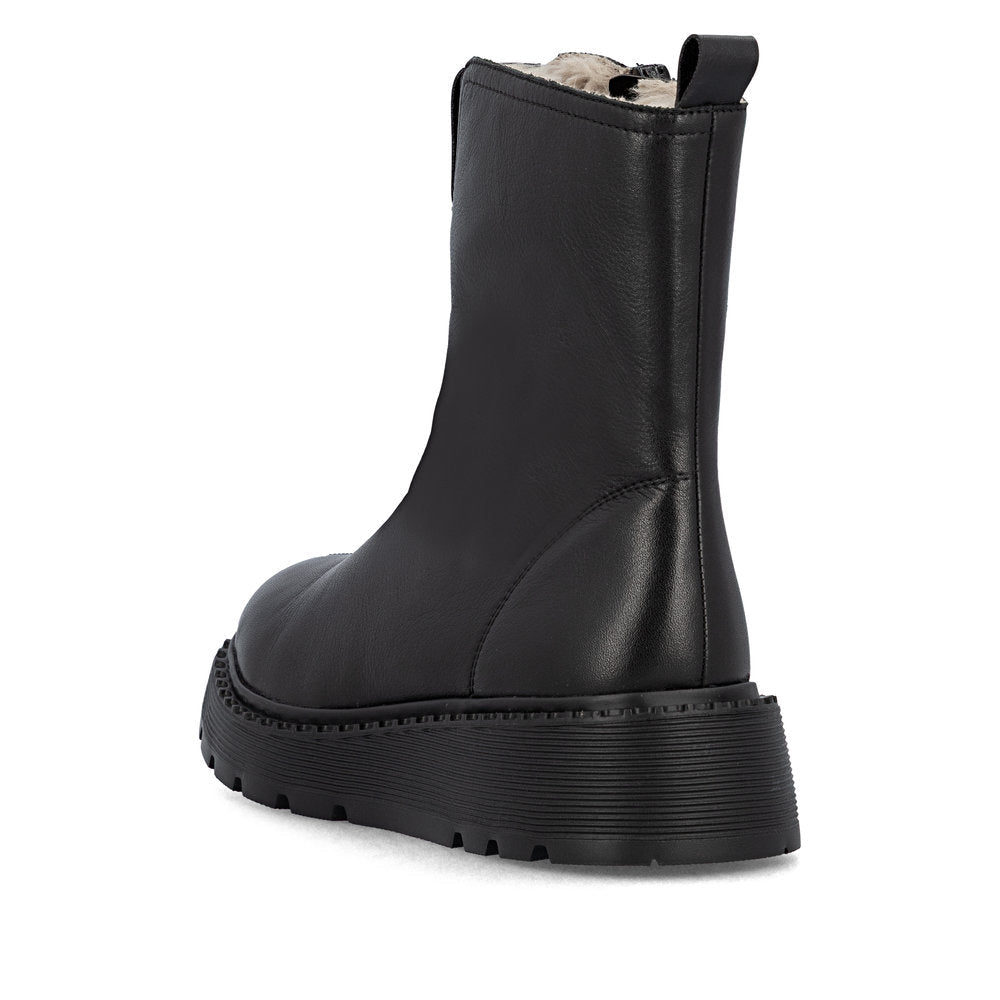 Ghete Dama Piele Naturala Rieker RIEK 70453 - Rieker - amely.ro