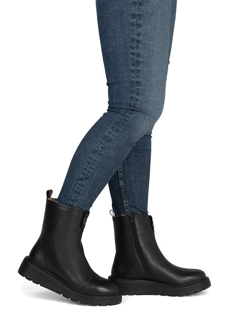 Ghete Dama Piele Naturala Rieker RIEK 70453 - Rieker - amely.ro
