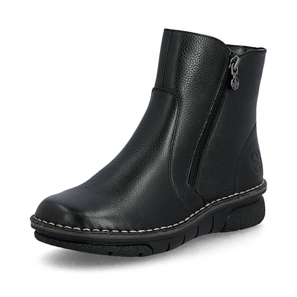 Ghete Dama Piele Naturala Rieker RIEK 73365 - Rieker - amely.ro