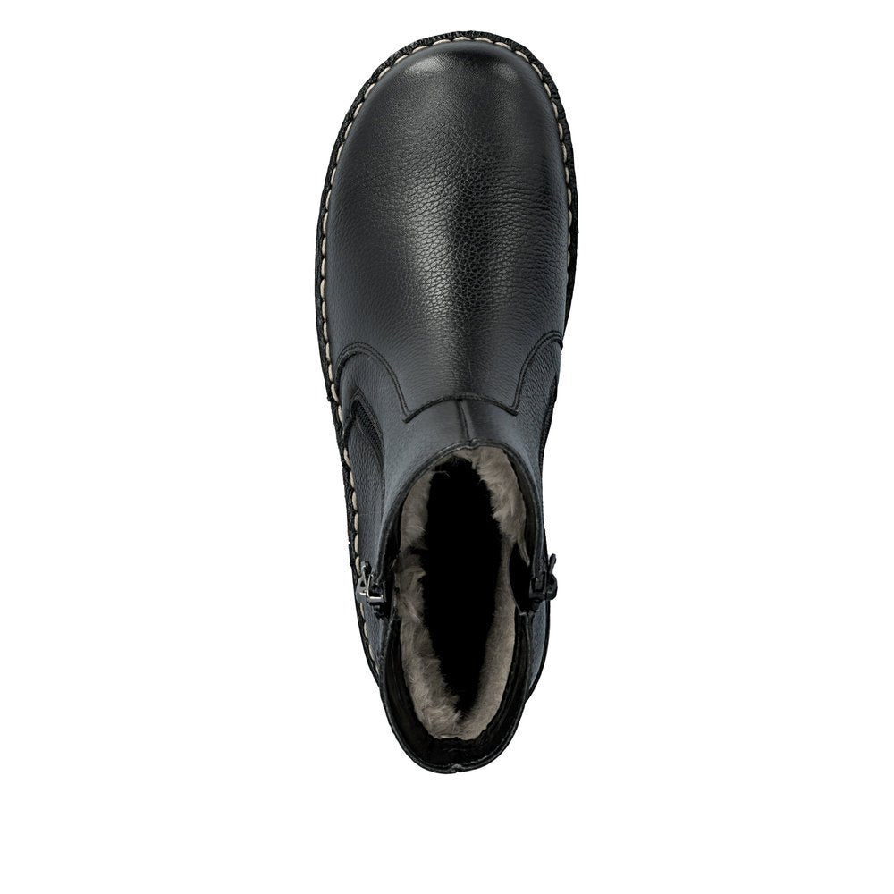 Ghete Dama Piele Naturala Rieker RIEK 73365 - Rieker - amely.ro