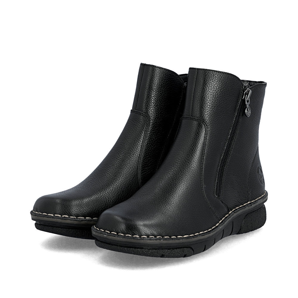 Ghete Dama Piele Naturala Rieker RIEK 73365 - Rieker - amely.ro