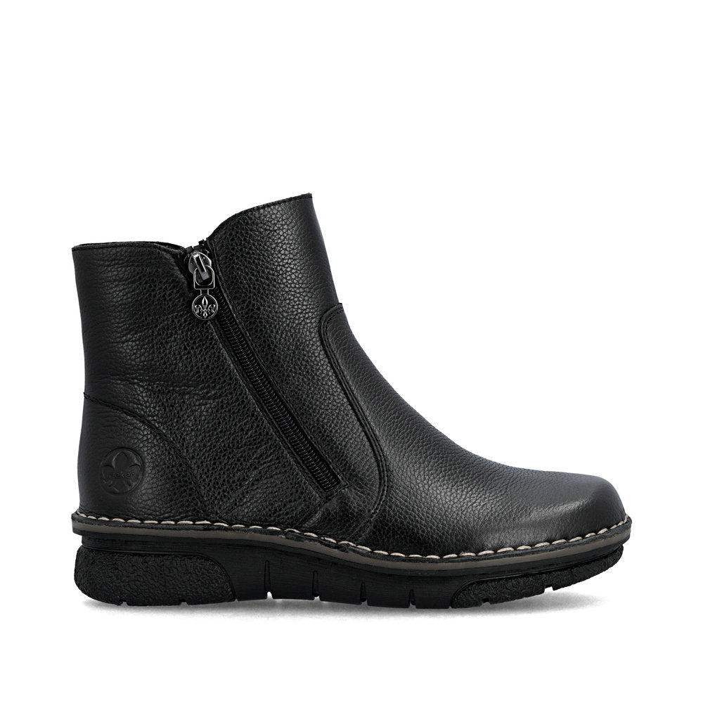 Ghete Dama Piele Naturala Rieker RIEK 73365 - Rieker - amely.ro