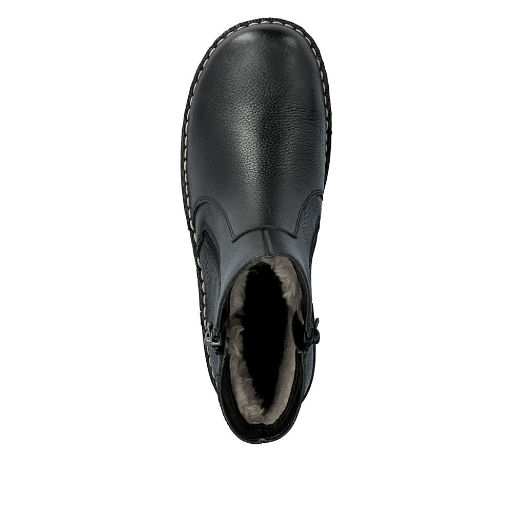 Ghete Dama Piele Naturala Rieker RIEK 73365 - Rieker - amely.ro