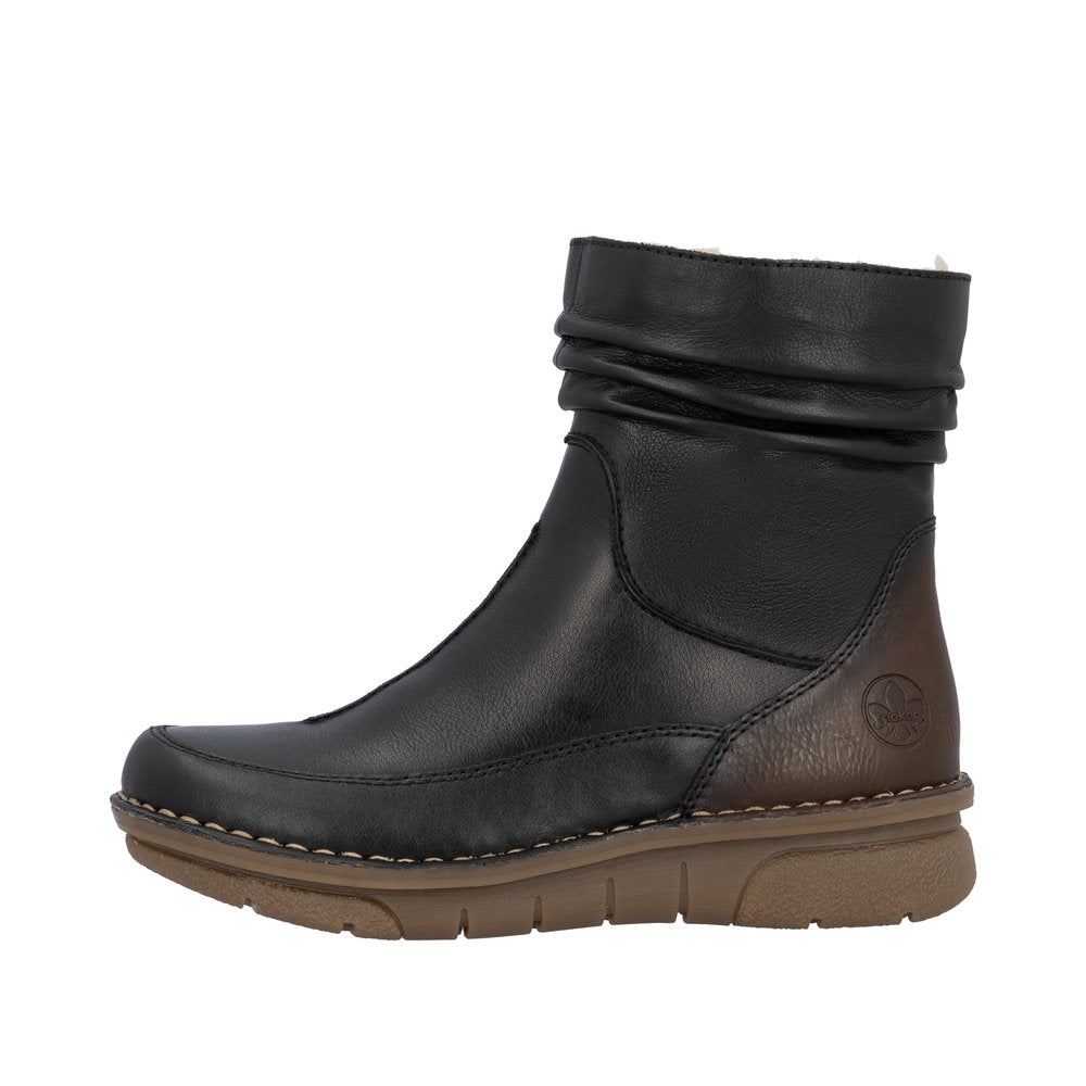 Ghete Dama Piele Naturala Rieker RIEK 73366 - Rieker - amely.ro