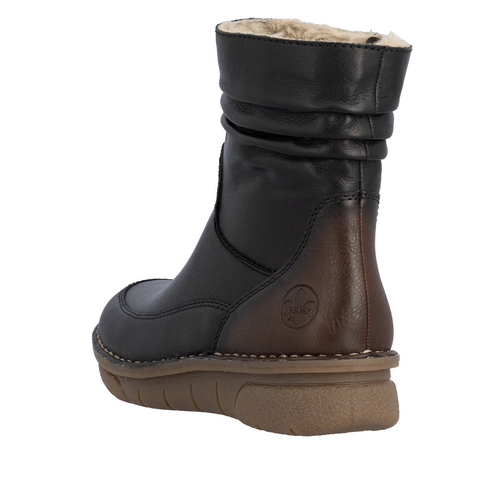 Ghete Dama Piele Naturala Rieker RIEK 73366 - Rieker - amely.ro