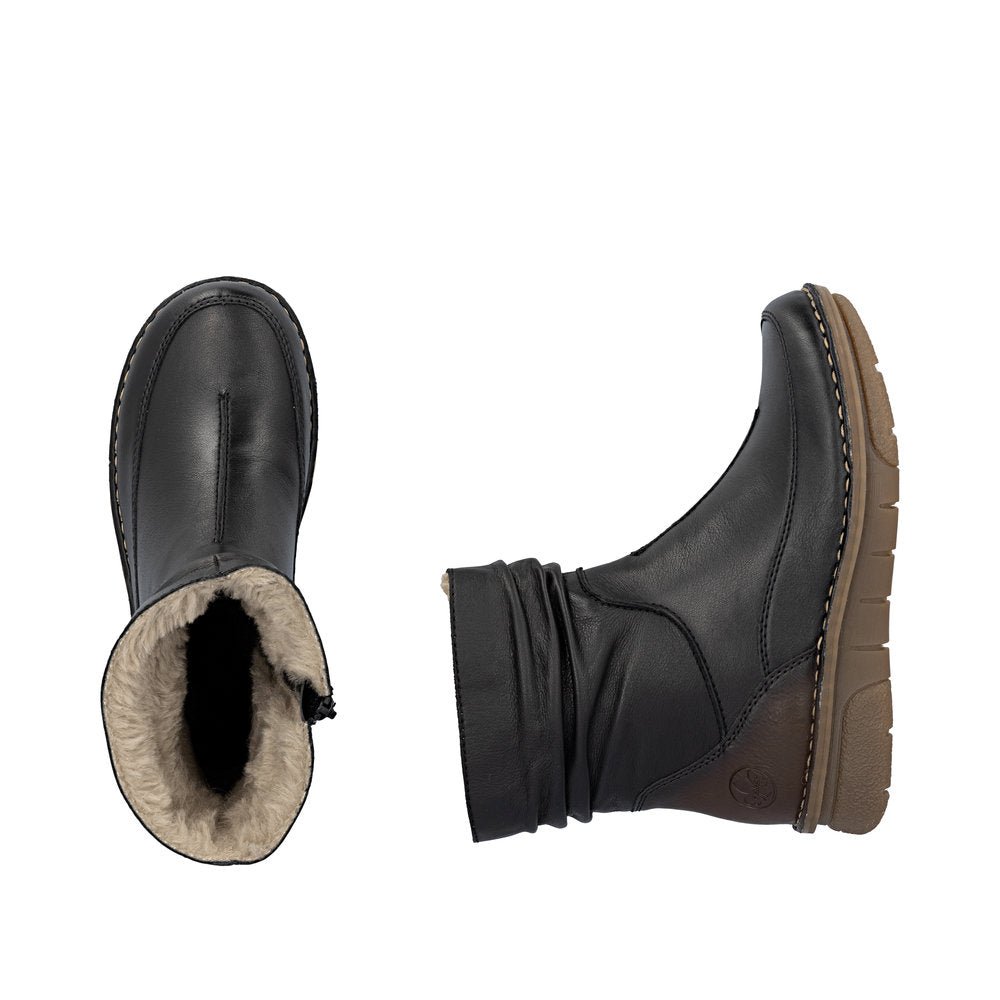 Ghete Dama Piele Naturala Rieker RIEK 73366 - Rieker - amely.ro