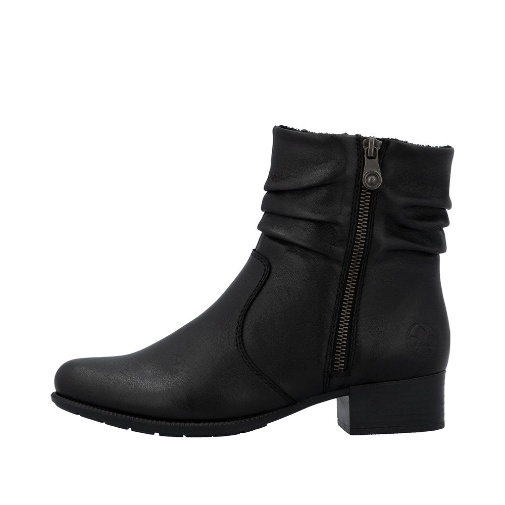 Ghete Dama Piele Naturala Rieker RIEK 78656 - Rieker - amely.ro