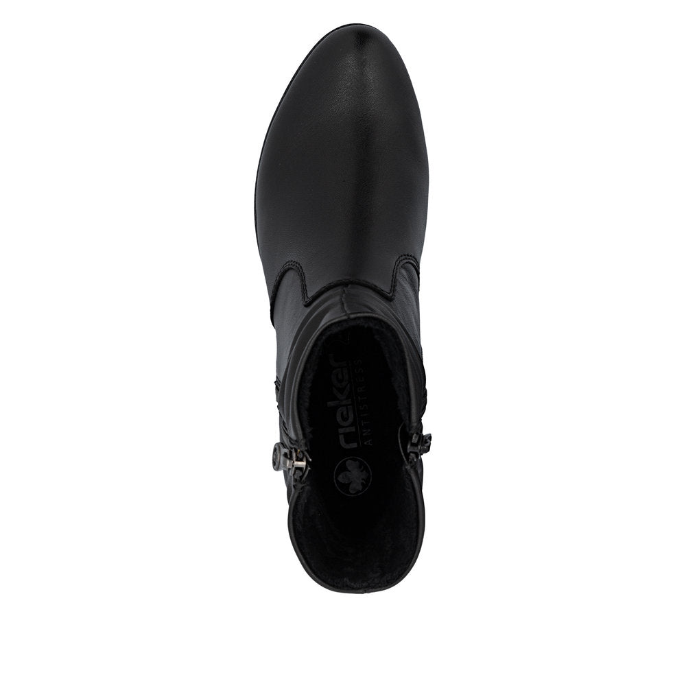 Ghete Dama Piele Naturala Rieker RIEK 78656 - Rieker - amely.ro