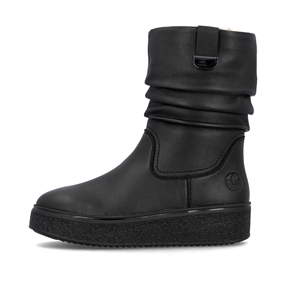 Ghete Dama Piele Naturala Rieker RIEK 78858 - Rieker - amely.ro