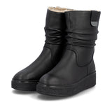 Ghete Dama Piele Naturala Rieker RIEK 78858 - Rieker - amely.ro