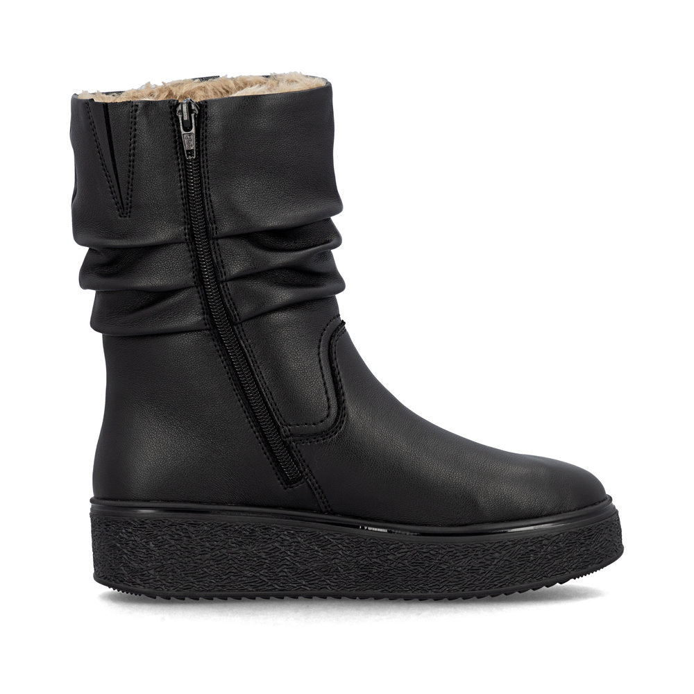 Ghete Dama Piele Naturala Rieker RIEK 78858 - Rieker - amely.ro