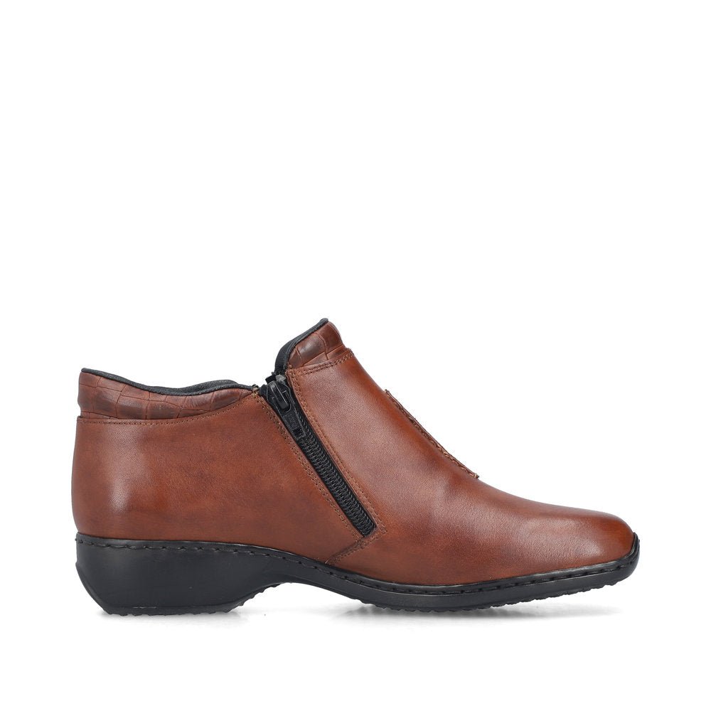 Ghete Dama Piele Naturala Rieker RIEK L3882 - Rieker - amely.ro