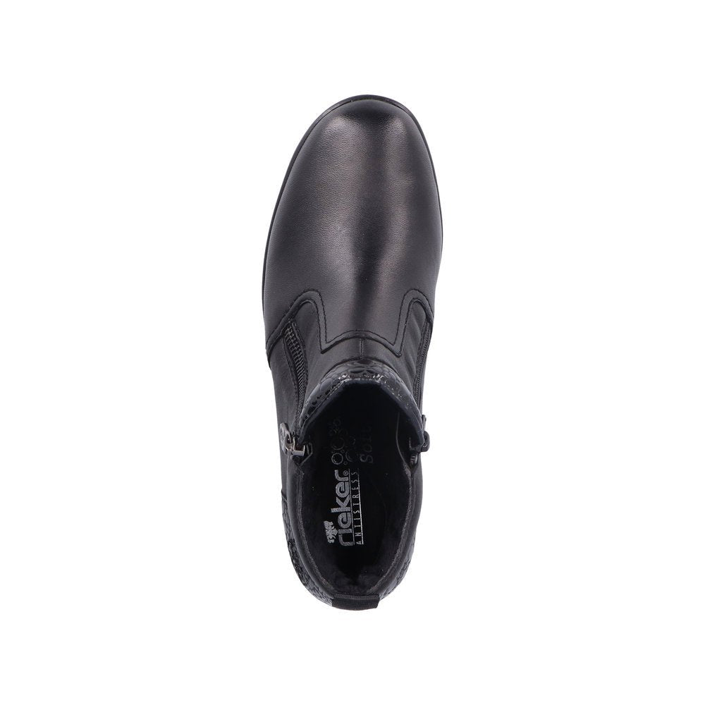 Ghete Dama Piele Naturala Rieker RIEK L4861 - Rieker - amely.ro